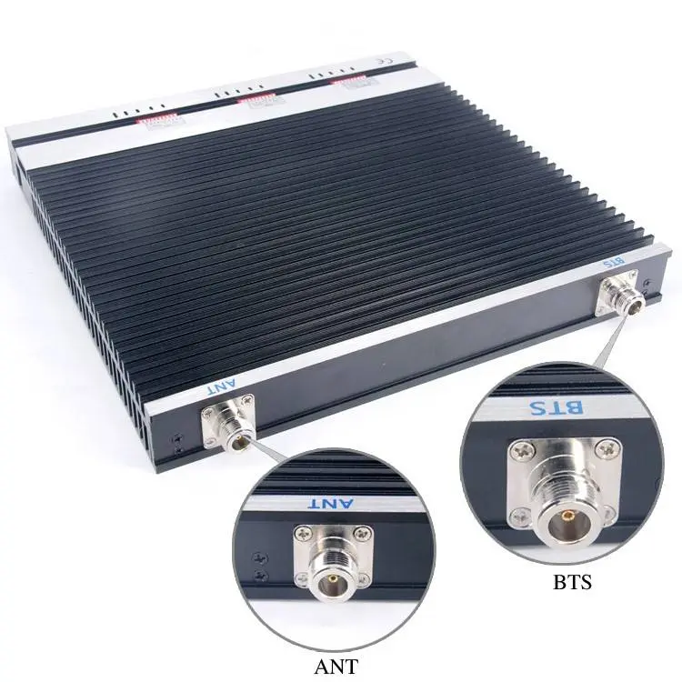 High-power commercial mobile repeater, 85dBm gain, rack-mounted design for large offices