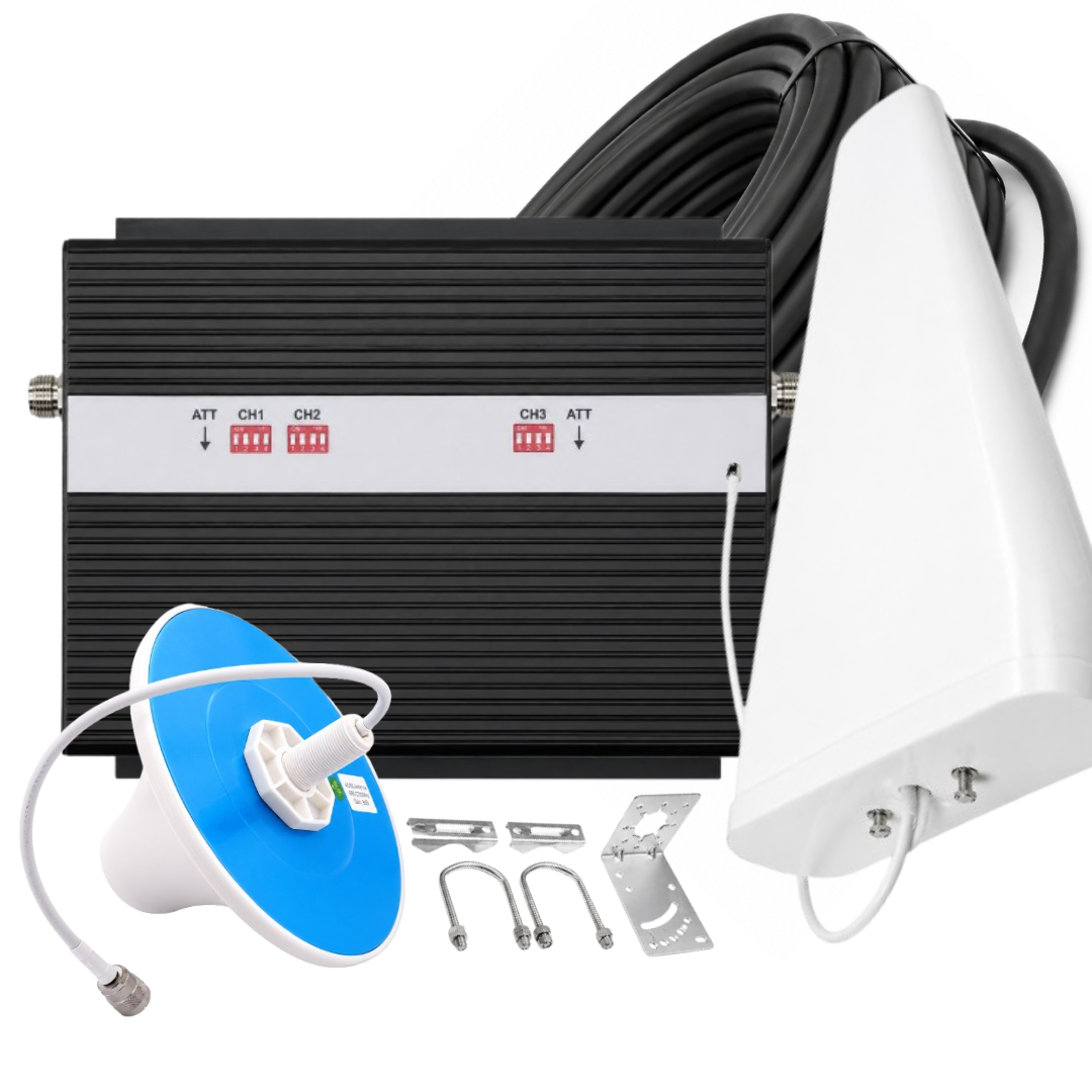 High gain 27dbm signal booster complete set