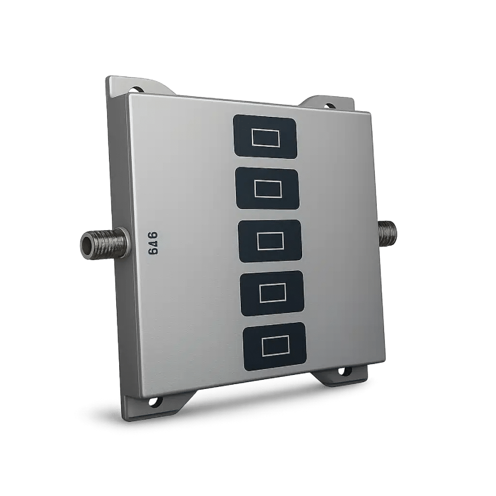 Kingtone five-band commercial booster, 80dBm output, for multi-operator coverage