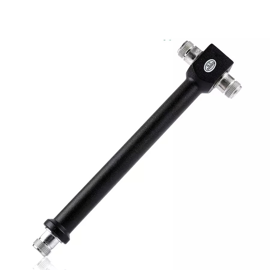 Multi-port coaxial RF power splitter/divider for multi-room mobile signal booster installs